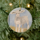 Search for lamb christmas tree decorations Pink