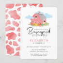 Search for farm yard birthday invitations For kids