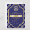 Search for snowflakes frame invitations Gold
