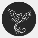 Search for black and white bird stickers Elegant