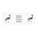 Search for cranes return address labels Bird