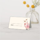 Search for cherry blossom place cards Double happiness