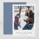 Search for dusty blue christmas cards Modern