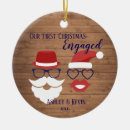 Search for 1st engaged christmas tree decorations Together