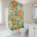 Search for retro shower curtains Vintage