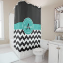 Search for teal chevron shower curtains Zigzag