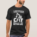 Search for funny excavator tshirts Equipment