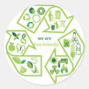 Search for environmentally friendly stickers Green