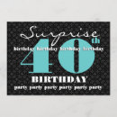 Search for turquoise 40th birthday invitations Trendy
