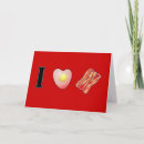 Search for i love bacon cards Heart