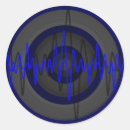Search for sounds stickers Black