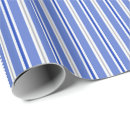 Search for blue and silver wrapping paper Stripes