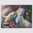Search for wolf tissue paper Wild