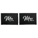 Search for couples pillowcases Mr and mrs
