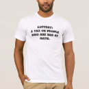 Search for lottery tshirts Humour