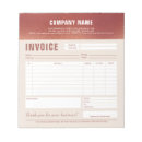 Search for invoice notepads Elegant