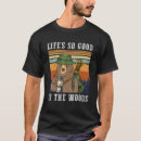Search for life is good mens tshirts Camper