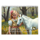 Search for unicorn calendars Fairytale