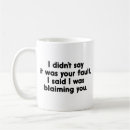 Search for fault mugs Sarcasm