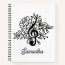 Search for music notebooks Treble clef