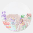 Search for cartoon house stickers Cute