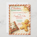 Search for pajama christmas invitations Slumber party
