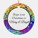 Search for abstract christmas tree decorations Colourful