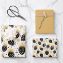 Search for gold and black wrapping paper Unique