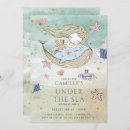 Search for under the sea birthday invitations Magical