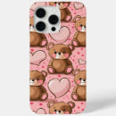 Search for teddy bear cases Heart pattern