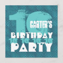 Search for 10 year old party invitations Tenth