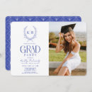 Search for monogram graduation invitations High school
