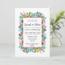 Search for colorful wedding invitations Summer