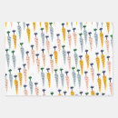 Search for carrots wrapping paper Blue