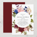 Search for navy and pink bridal shower invitations Rustic
