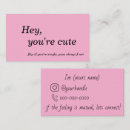 Search for dating business cards Fun