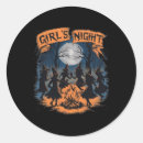 Search for cute girl skull stickers Witchcraft