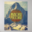 Search for machu picchu travel posters South america