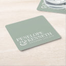 Search for light green coasters Elegant