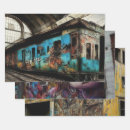 Search for street graffiti wrapping paper City