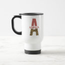 Search for animal alphabet mugs Letter a