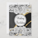 Search for gold lace wedding invitations Traditional