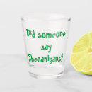 Search for st patricks day barware Shenanigans
