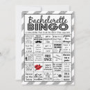 Search for game party hen party invitations Bachelorette bingo
