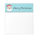 Search for santa claus notepads Cute