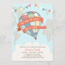 Search for hot air balloon baby boy shower invitations It's a boy