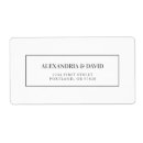 Search for return address business labels Modern