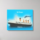 Search for titanic canvas prints White star line