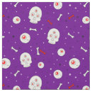 Search for halloween fabric White