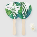 Search for palm leaf hand fans Exotic